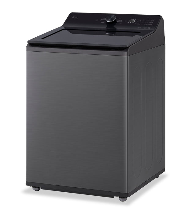 LG 5.8 Cu. Ft. Smart Top-Load Washer with EasyUnload™ and AI Sensing - Platinum Black - WT8200CL