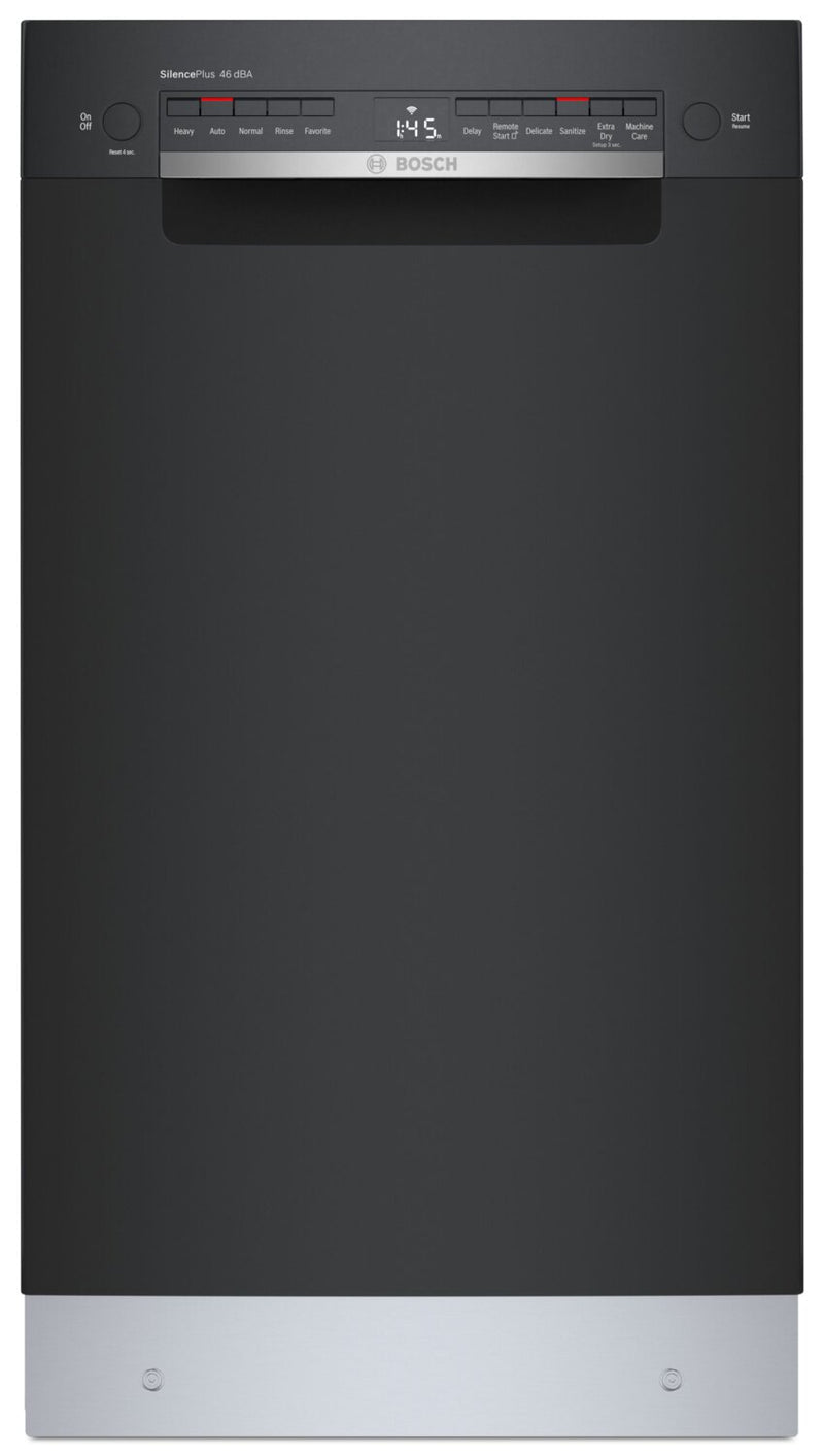 Bosch 18" 300 Series Smart FrontControl Dishwasher with PrecisionW