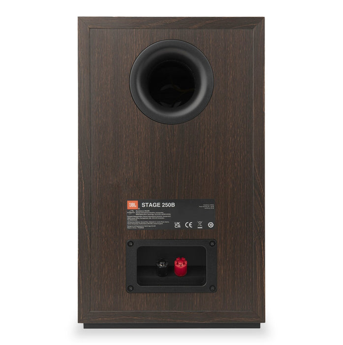 JBL Stage 250B 2-Way 5.25\" Bookshelf Loudspeaker Pair - Black (JBL250BBLK)