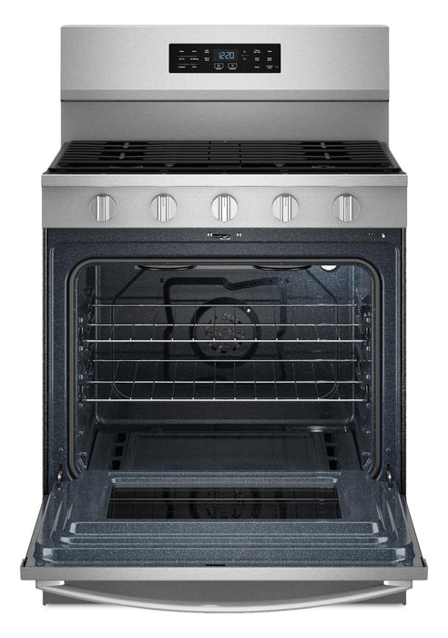 Whirlpool 5.0 Cu. Ft. Gas Range with Air Cooking – Fingerprint Resistant Stainless Steel - WFGS5730SZ