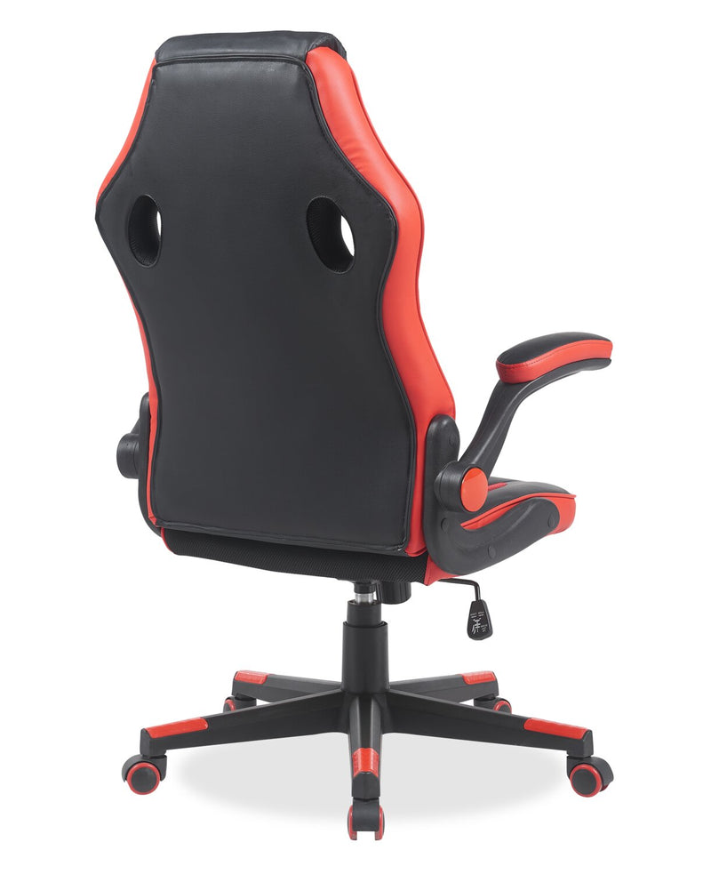 Phoenix Ergonomic Gaming Chair with Lumbar Cushion Black