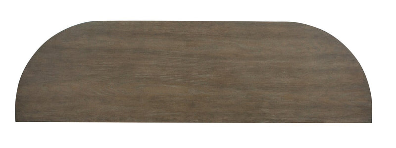 Eldon 60” Modern Round Solid Wood Sofa Table with Storage - Porpoise