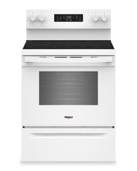 Whirlpool 5.3 Cu. Ft. Electric Range with Air Cooking – White - YWFES5730SW