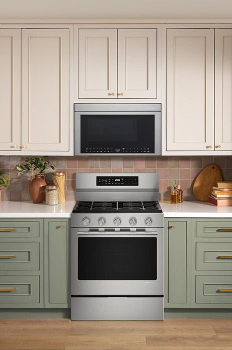 KitchenAid 30\" 5.0 Cu. Ft. Smart Gas Range with Convection Modes - Fingerprint Resistant Stainless Steel - KFGS530SPS