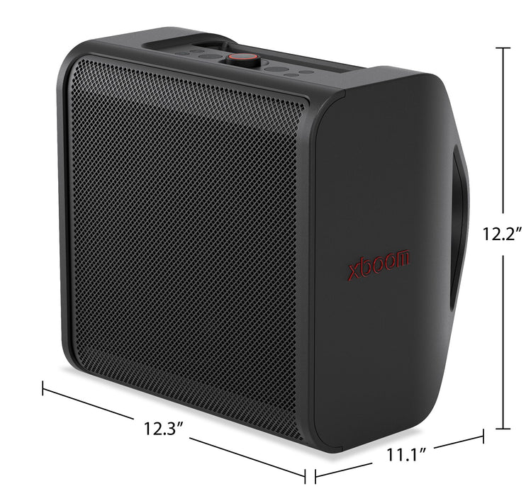 LG xboom Stage 301 by will.i.am IPX4 Water-Resistant Portable Bluetooth Speaker (STAGE301.ACANLBK)