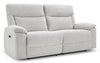 Spencer 80.9\" Chenille Fabric Power Reclining Sofa - Grey