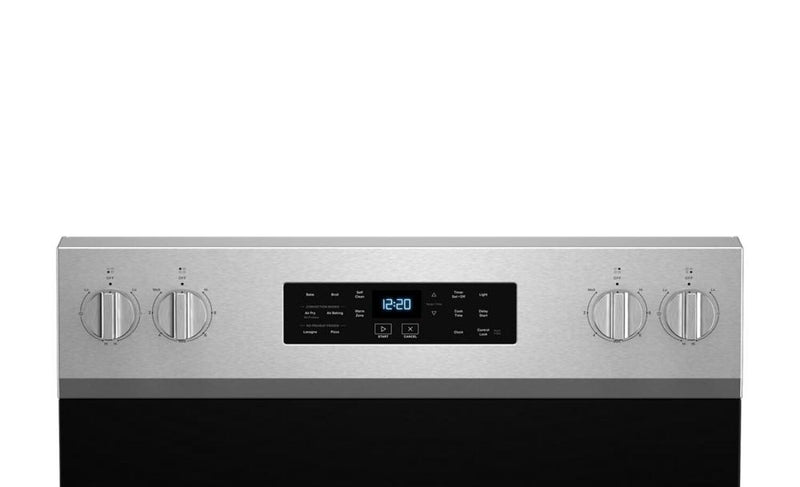 Whirlpool 5.3 Cu. Ft. Electric Range with No Preheat Air Fry - Stainless Steel - YWFES5030RZ
