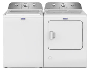 Maytag 4.8 Cu. Ft. Top Load Washer and 7.0 Cu. Ft Electric Dryer – White - MATL4205