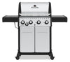 Broil King Crown™ S 440 Natural Gas Grill with Side Burner in Stainless Steel - 865367