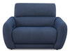 Cindy Crawford Home Kailyn 54\" Fabric Power Reclining Chair with Power Headrest - Indigo