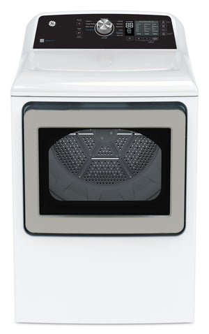 GE 7.4 Cu. Ft. Gas Dryer with SaniFresh Cycle - White - GTD68GBMRWS