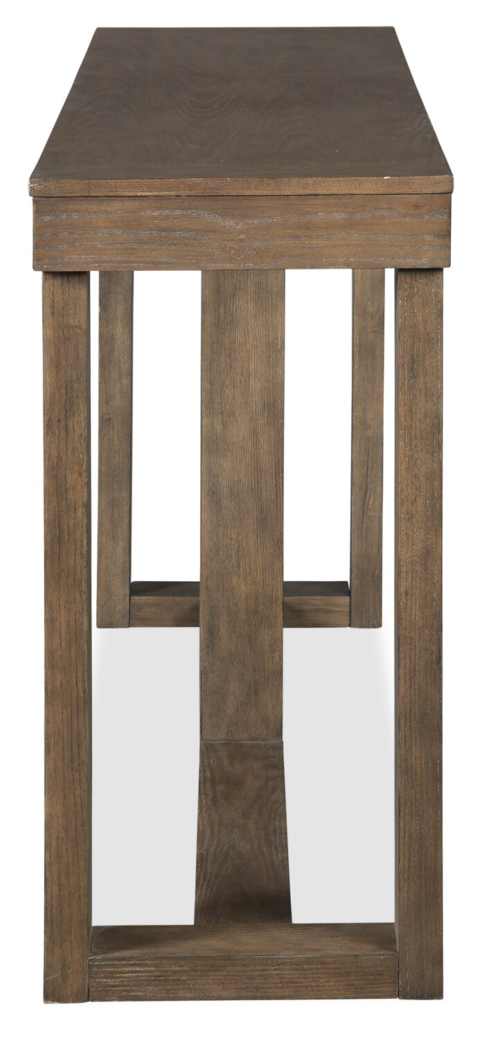 Jasper 64" Sofa Table - Grey Brown - The Brick