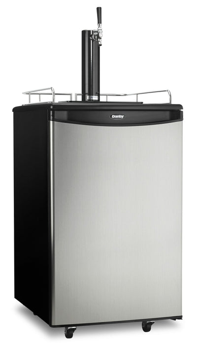 Danby 5.4 Cu. Ft. Single-Tap Kegerator - DKC054A1BSLDB