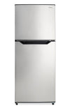 Danby 23.44” 11 Cu. Ft. Apartment Size Top Mount Refrigerator – Stainless Steel - DFF116B2SSDBL