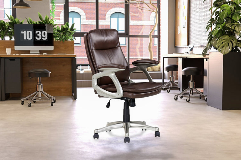 Sealy® Dimitri 29” Adjustable Office Chair - Brown