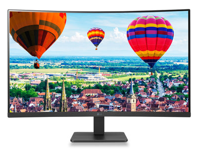 LG" 31.5" Full HD 100Hz 5ms (GtG) AMD FreeSync Curved Monitor (32MR51CS-B) | Moniteur incurvé LG Full HD de 31,5 po à 100 Hz et 5 ms (GàG) avec FreeSyncMC AMD (32MR51CS-B)