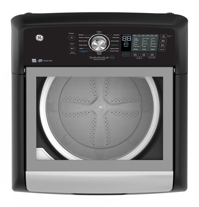 GE 5.3 Cu. Ft. Top Load Infusor Washer - Diamond Grey - GTW681BMRDG