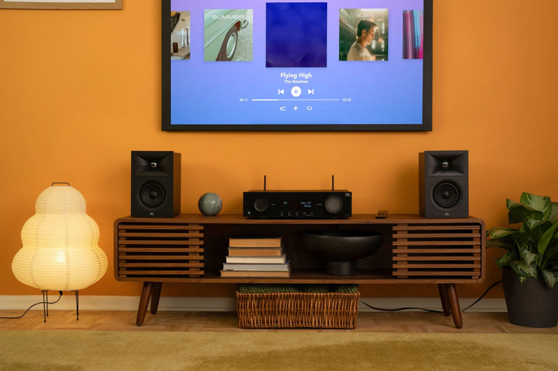 JBL Stage 240B 2-Way 4.5\" Bookshelf Loudspeaker Pair - Black (JBL240BBLK)