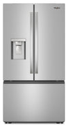 Whirlpool 36\" 30 Cu. Ft. French-Door Refrigerator with Dual Ice Makers - Stainless Steel - WRFF3736SZ