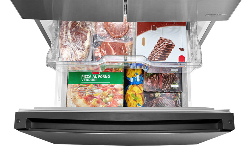 Midea 30\" 18.4 Cu. Ft. French-Door Refrigerator - Stainless Steel - MRF18B4AST