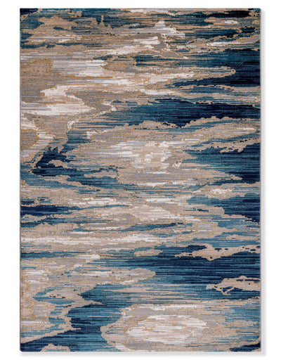 Samantha Multi-Coloured Contemporary Area Rug – 6'7" x 9'6" | Carpette contemporaine Samantha multicolore - 6 pi 7 po x 9 pi 6 po