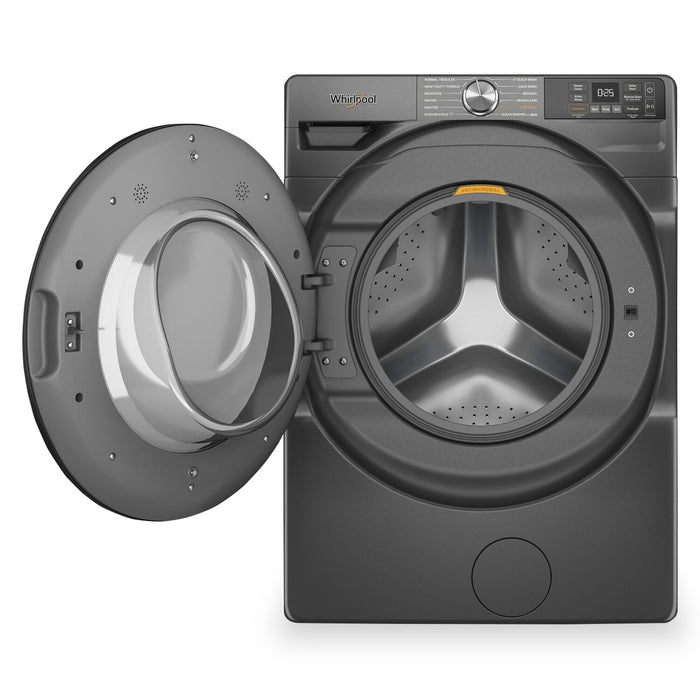 Whirlpool 5.2 Cu. Ft. Smart Front-Load Washer with FreshFlow™ Vent System - Volcano Black - WFW5720RU
