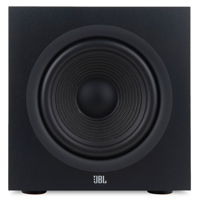 JBL Stage 200P 10\" 300W Powered Subwoofer - Black (JBL200PBLKAM)