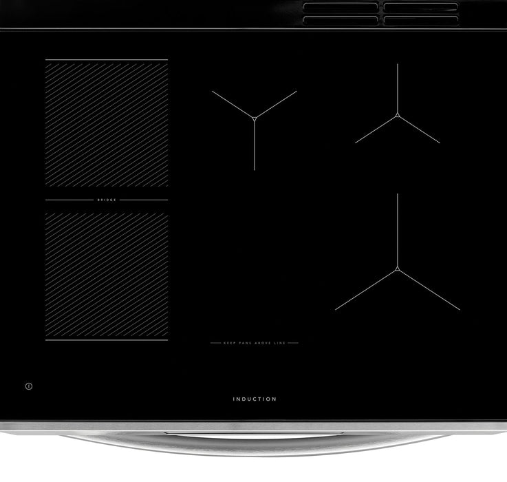 Frigidaire Gallery 6.2 Cu. Ft. Induction Range with Stone-Baked Pizza - Smudge-Proof® Stainless Steel - GCFI307CBF
