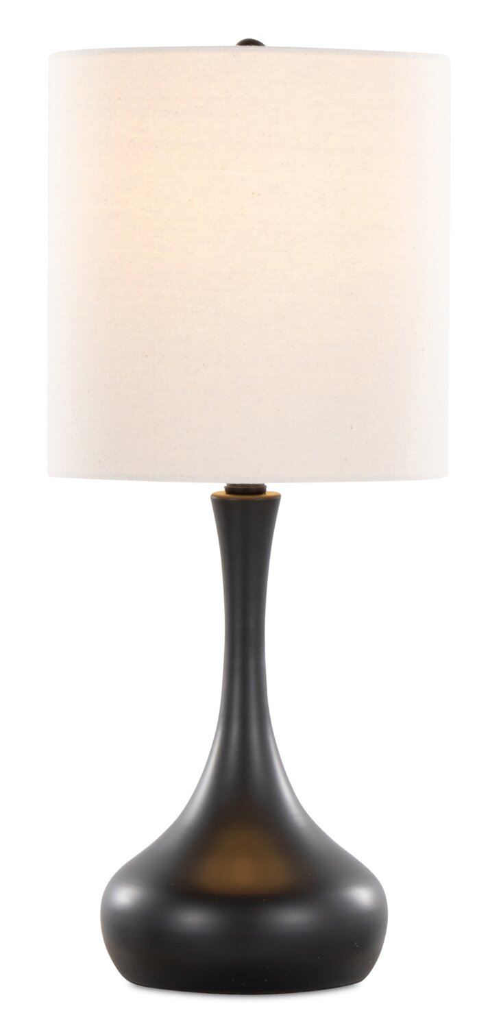 Jairgan - Tan / Black - Poly Table Lamp (Set of 2)