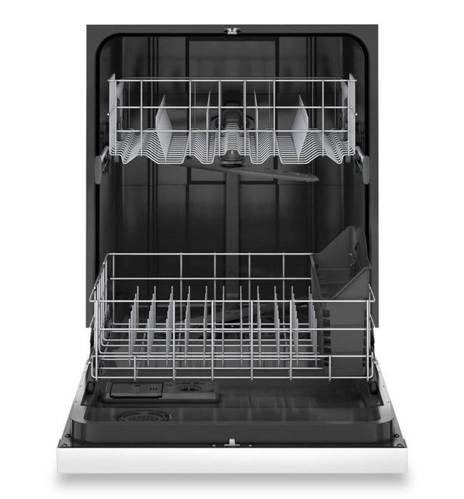 Amana 24\" 59 dBA Front-Control Dishwasher with Triple Filter Wash System - White - ADFS2524RW