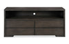 Zelda 64\" TV Stand with Storage and Cable Management – Warm Mocha