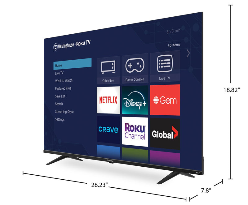 Westinghouse 32\" HD Roku Smart TV