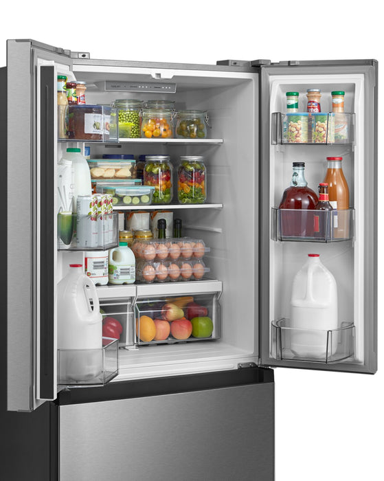 Midea 30\" 18.4 Cu. Ft. French-Door Refrigerator - Stainless Steel - MRF18B4AST