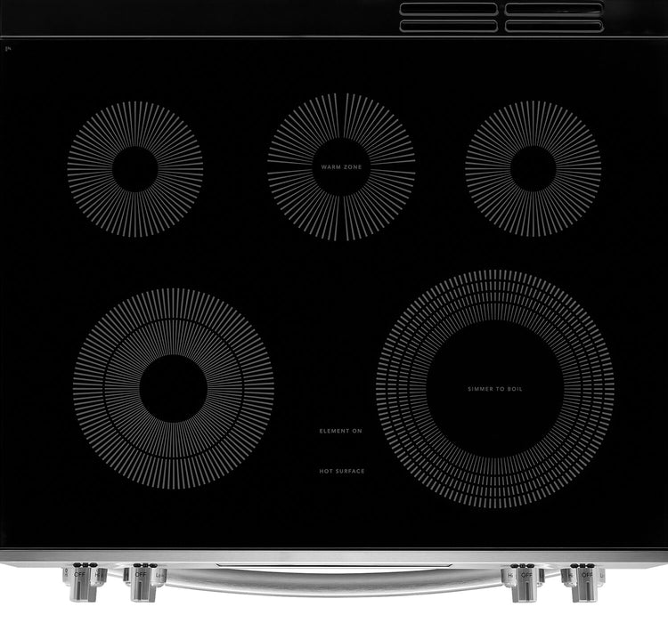 Frigidaire Gallery 6.2 Cu. Ft. Electric Range with Stone-Baked Pizza - Smudge-Proof® Stainless Steel - GCFE307CBF