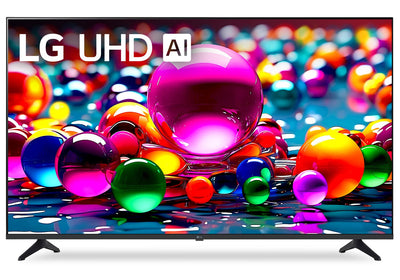 LG 65" UA77 4K UHD Smart webOS TV (65UA7700PUB.ACCQ) - 2025 Model | Téléviseur intelligent LG UA77 UHD 4K de 65 po avec webOS (65UA7700PUB.ACCQ) - modèle 2025