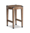 Gordon 18” Round Solid Wood End Table - Brown