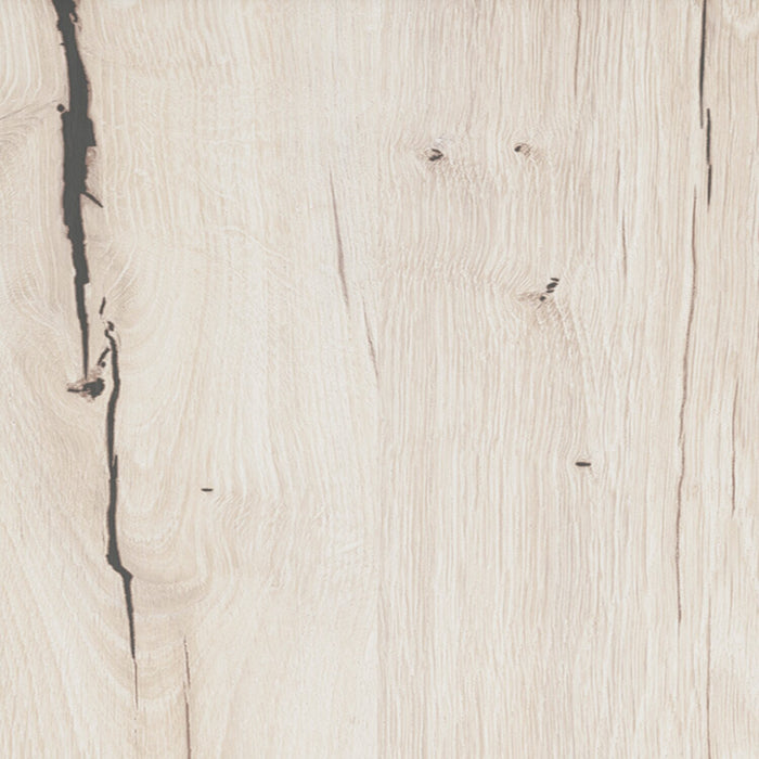 Derekson 5pc Bedroom Set with Side Storage Bed, Dresser & Mirror, Rustic White - Twin Size