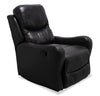 Elli 32\" Faux Leather Swivel Glider Reclining Chair – Black