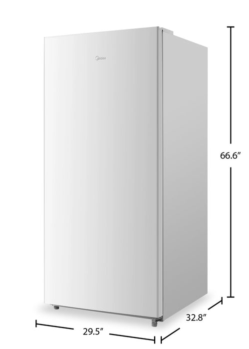 Midea 21 Cu. Ft. Convertible 2-in-1 Upright Refrigerator-Freezer - White - MRU21F6AWW