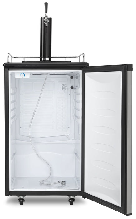 Danby 5.4 Cu. Ft. Single-Tap Kegerator - DKC054A1BSLDB
