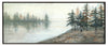 Algonquin Framed Acrylic Painting - 21.25\" x 51.25\"