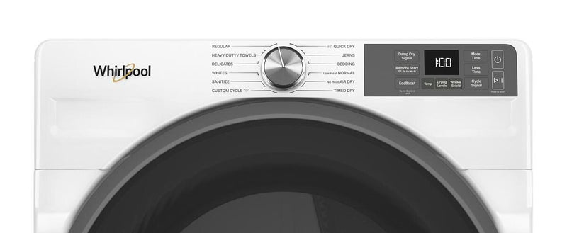 Whirlpool 7.4 Cu. Ft. Smart Electric Dryer with Wrinkle Shield™ - White - YWED5720RW