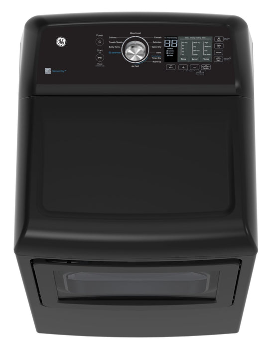 GE 7.4 Cu. Ft. Electric Dryer with SaniFresh Cycle - Diamond Grey - GTD68EBMRDG