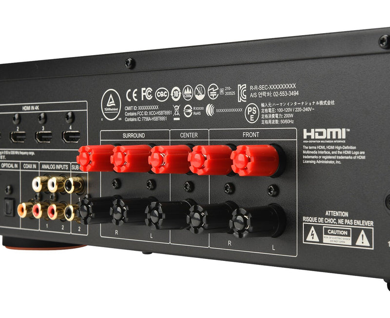 JBL MA310 5.2-Channel 4K AV Receiver - Black (JBLMA310BLKAM)