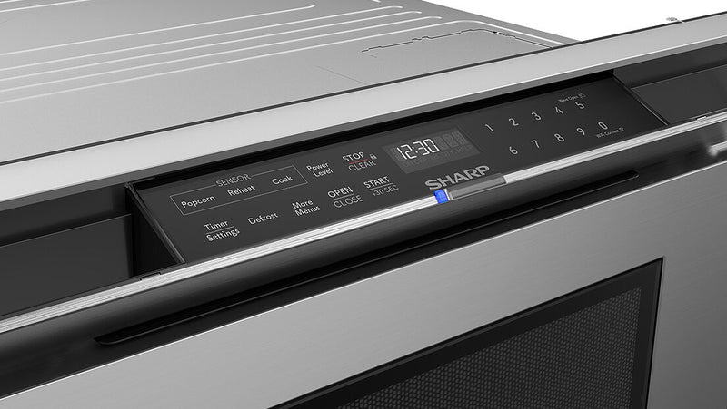Sharp 24\" 1.2 Cu. Ft. Built-In Smart Microwave Drawer Oven - Stainless Steel - SMD2479KC