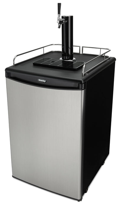 Danby 5.4 Cu. Ft. Single-Tap Kegerator - DKC054A1BSLDB