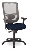Tempur-Pedic Dante 26.4\" Office Chair - Navy with Mesh Back