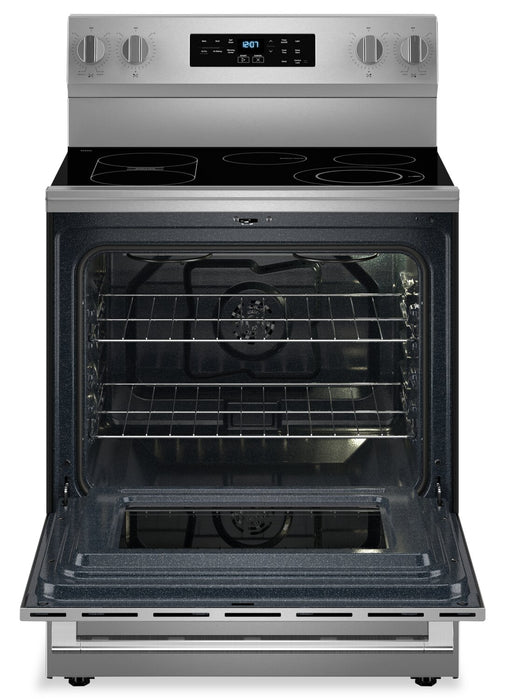 Maytag 30\" 5.3 Cu. Ft. Electric Range with No Preheat Air Fry - Stainless Steel - YMFES6030RZ