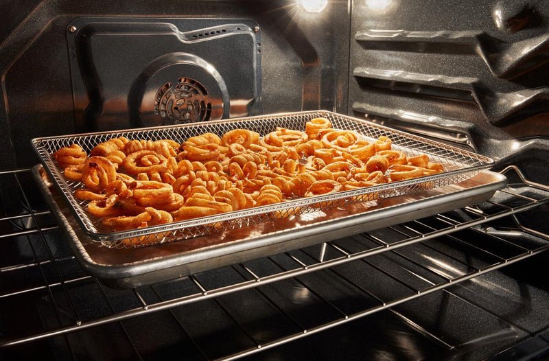 Whirlpool 5.3 Cu. Ft. Electric Range with No Preheat Air Fry - Stainless Steel - YWFES5030RZ