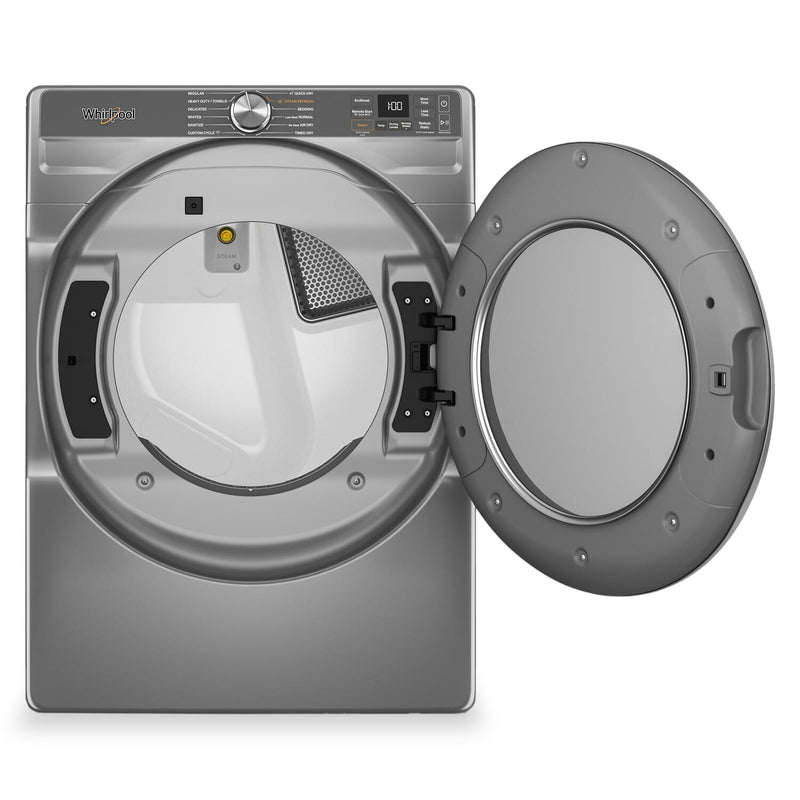 Whirlpool 7.4 Cu. Ft. Smart Gas Dryer with Steam - WGD6720RR - The